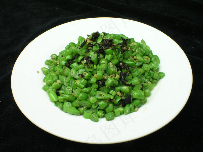 0482揽菜肉碎四季豆