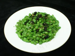 0482揽菜肉碎四季豆