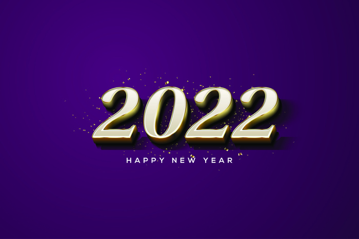 2022创意艺术字体新年虎年圣诞节数字立体质感文字AI矢量设计素材eps,ai矢量模版下载