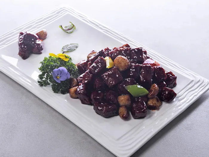 黑椒牛肉粒