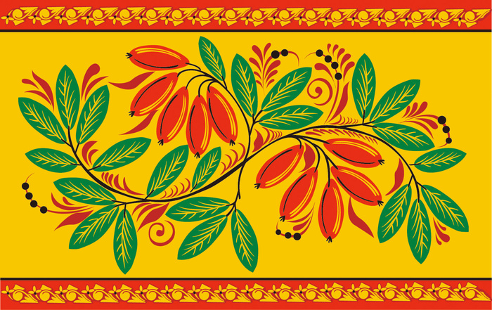 中式传统花朵纹样