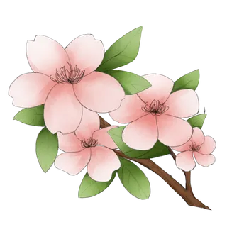 春天浪漫粉红色樱花手绘樱花梅花桃花花朵图片PNG免扣素材 春天浪漫粉红色樱花手绘樱花梅花桃花花朵图片PNG免扣素材