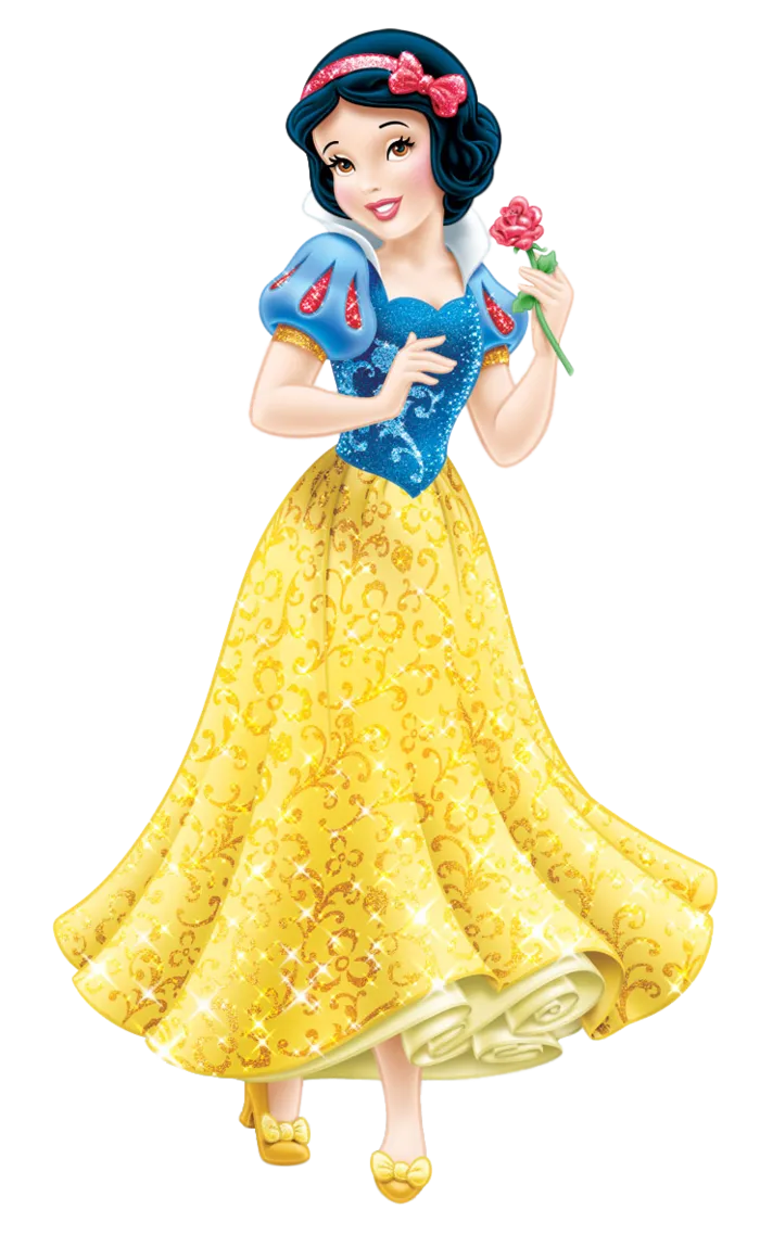 卡通人物迪士尼公主系列免抠贴图白雪公主睡美人灰姑娘PNG素材
