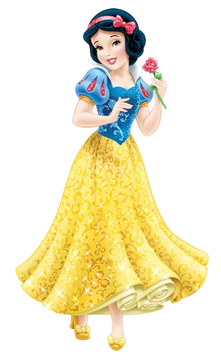 卡通人物迪士尼公主系列免抠贴图白雪公主睡美人灰姑娘PNG素材