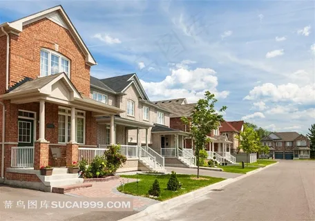 欧式联体别墅图片 欧式联体别墅图片