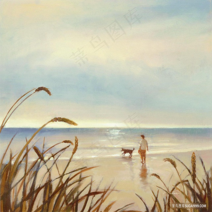 唯美海景风景画
