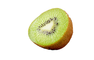猕猴桃切开素材免扣水果