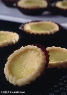 葡式蛋挞的美食图片