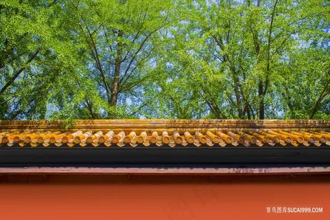 古城墙红墙黄瓦宫廷素材 古城墙红墙黄瓦宫廷素材