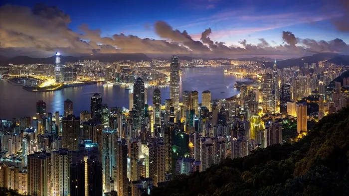 夜景景观图片素材