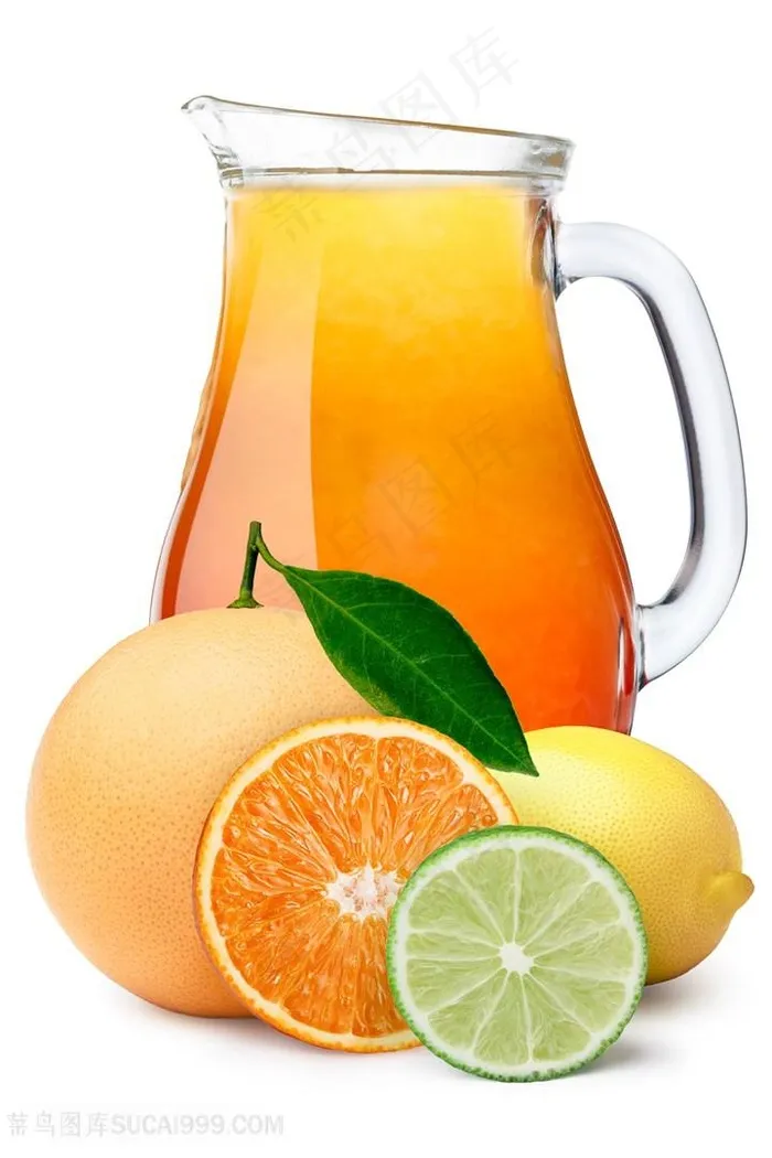 新鲜美味的果汁高清图片