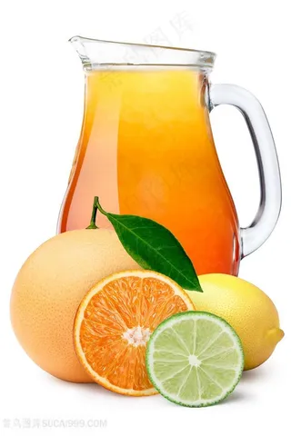 新鲜美味的果汁高清图片