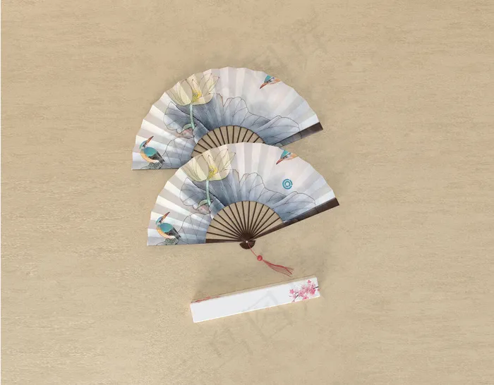 扇子折扇psd(7435x5794)psd模版下载