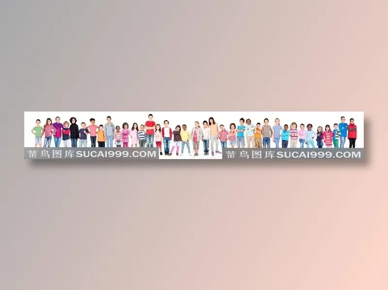 很多很多小朋友