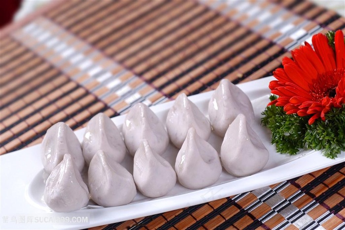 小吃芋儿角的美食图片