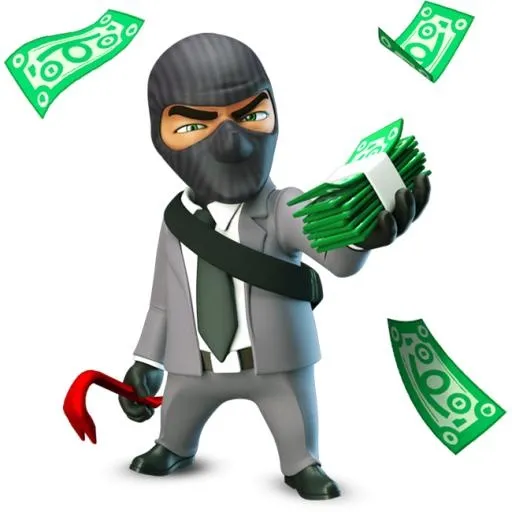 PNG小偷强盗免抠(650x650)