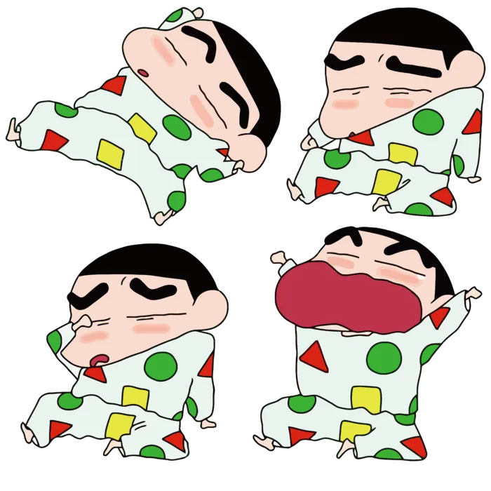 蜡笔小新可爱动画人物免扣素材