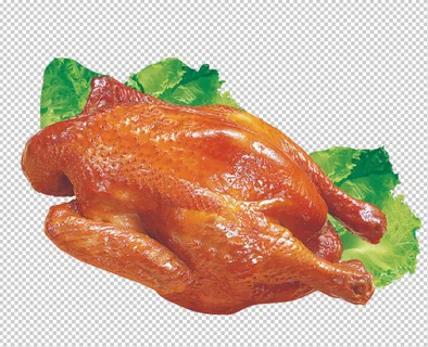 烧鸡免扣素材
