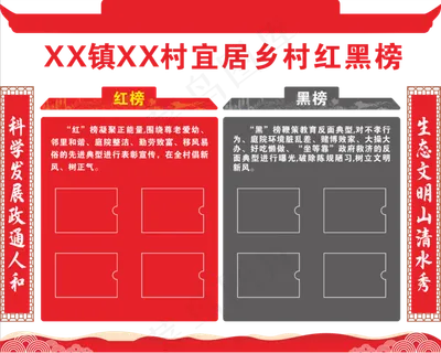 党建，乡村，红黑榜，宜居乡村，乡村振兴