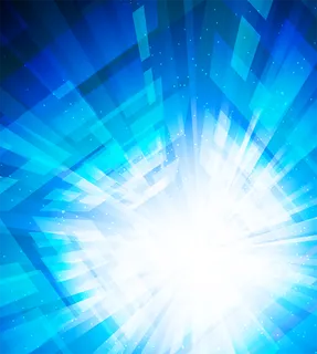 时空隧道蓝色散射科技kv主视觉