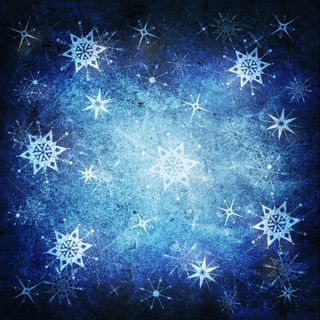 高清雪花背景图片下载