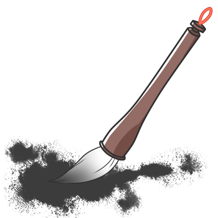 毛笔 书法 书法培训 笔触 教育