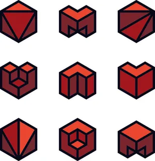 手绘标志LOGO素材