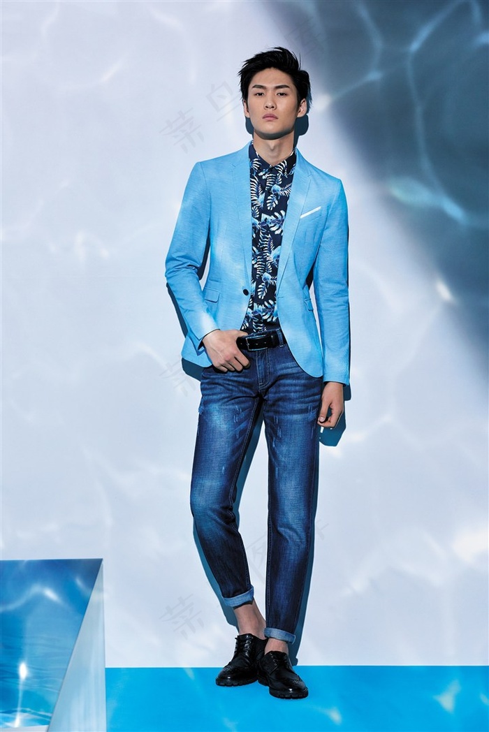 STAVA男士服装广告图片