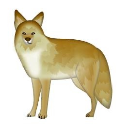 PNG豺狼土狼免抠(260x260)