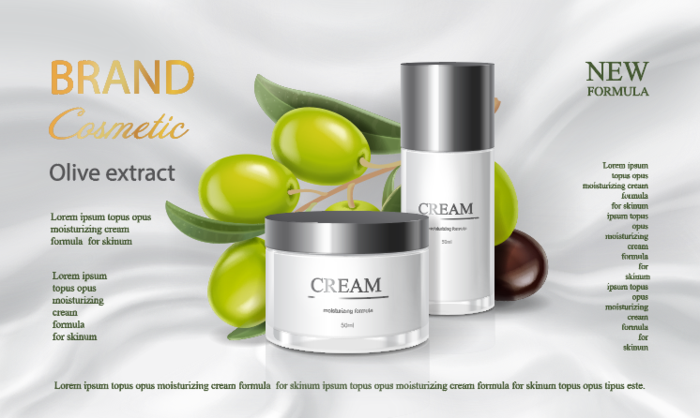 设计广告化妆品素材