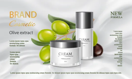 设计广告化妆品素材