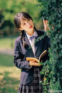 超清可爱清纯校服美女学生摄影写真