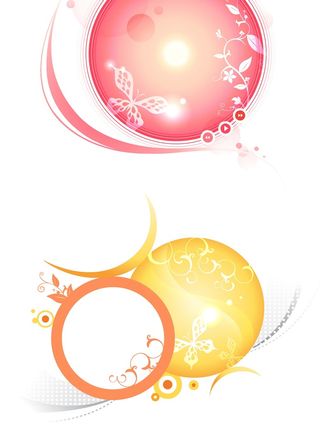 简约风名片海报边框图框素材AI矢量图 (201)