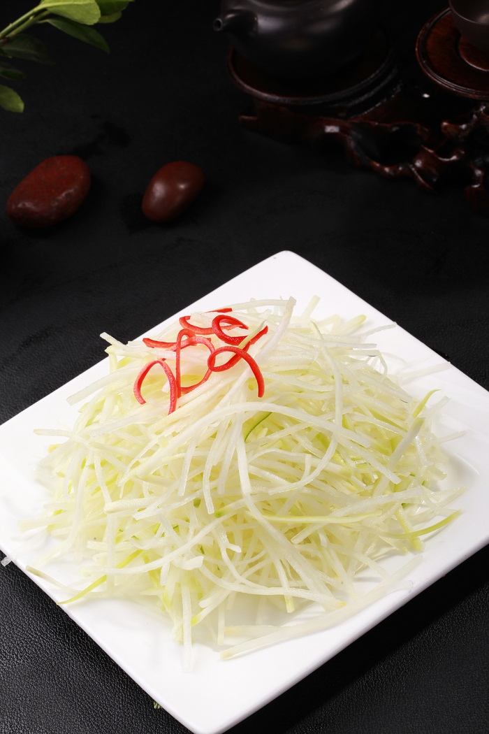 开味萝卜丝 (2)