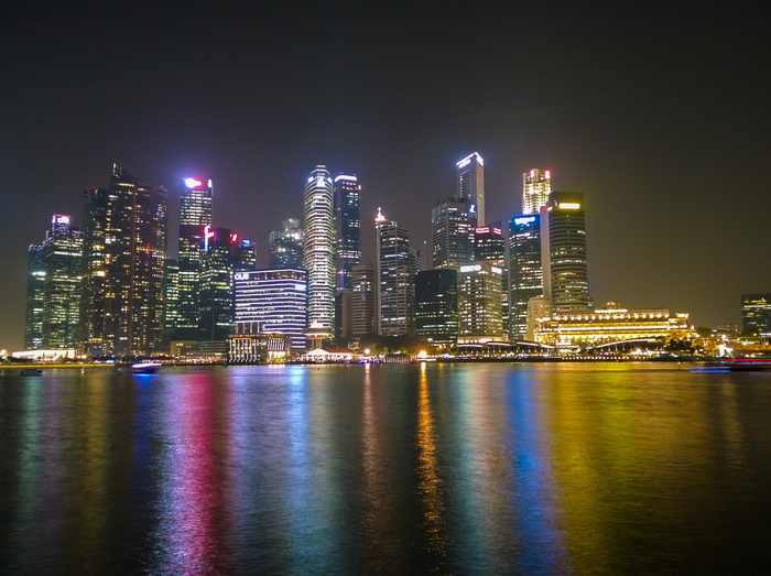 高清唯美城市夜景高楼大厦