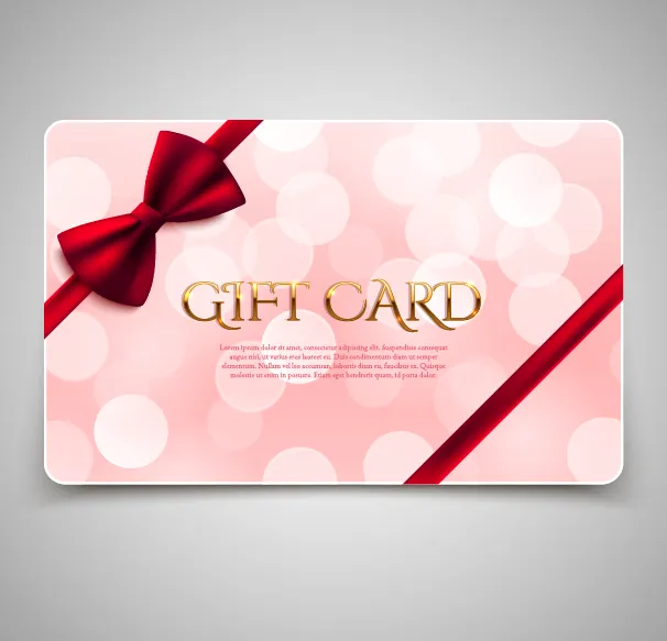 设计礼物卡素材eps,ai矢量模版下载