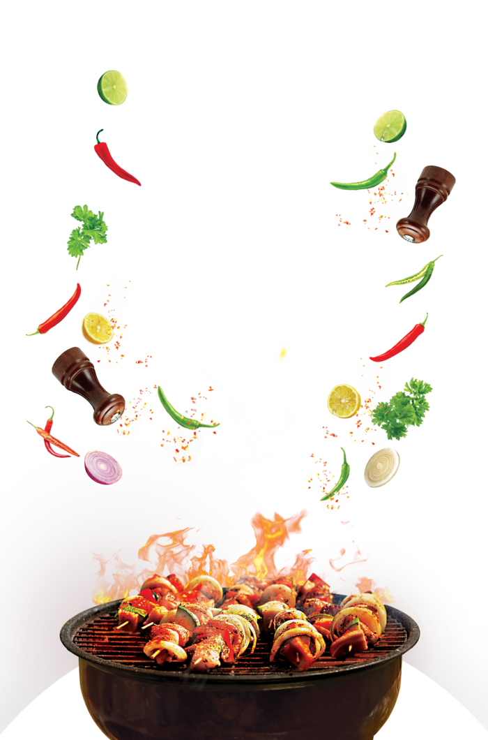 烧烤画面素材免扣