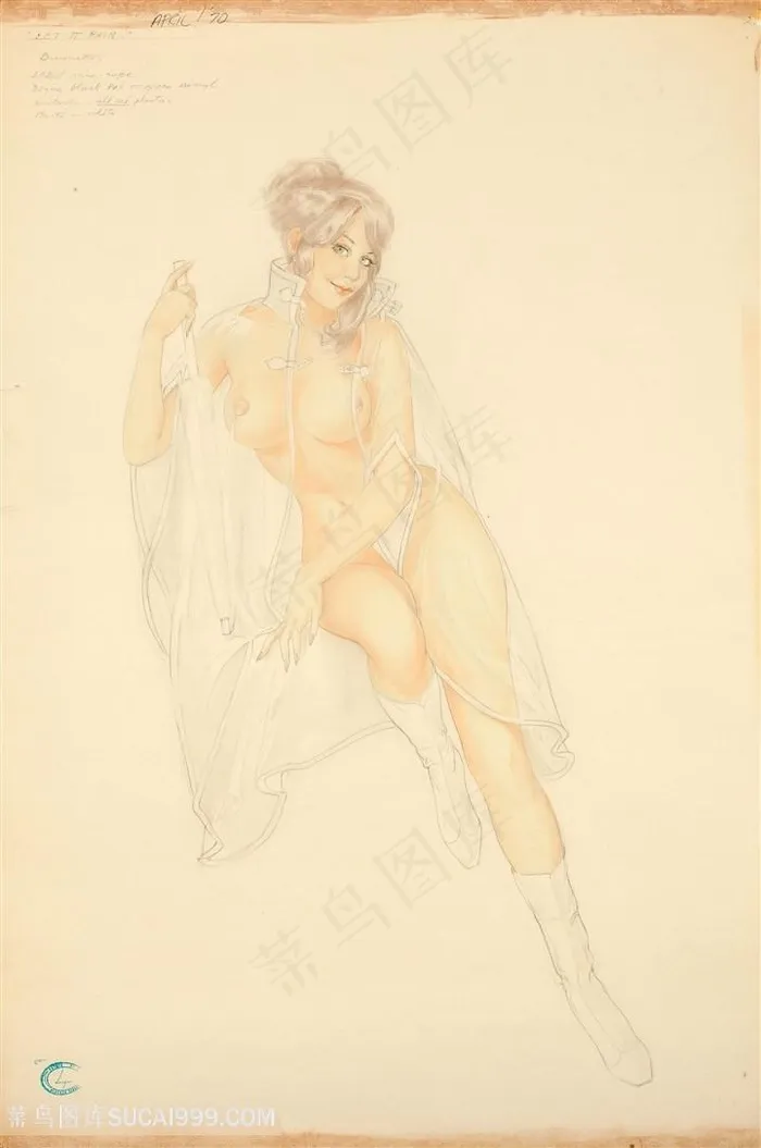 美人图性感美女装饰画