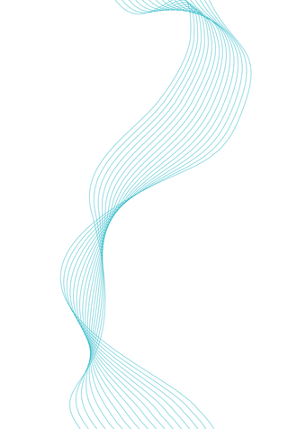 蓝色波纹s渐变线条科技电商免抠png