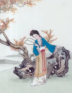 古代美女 高清图素材图片格式 (1)