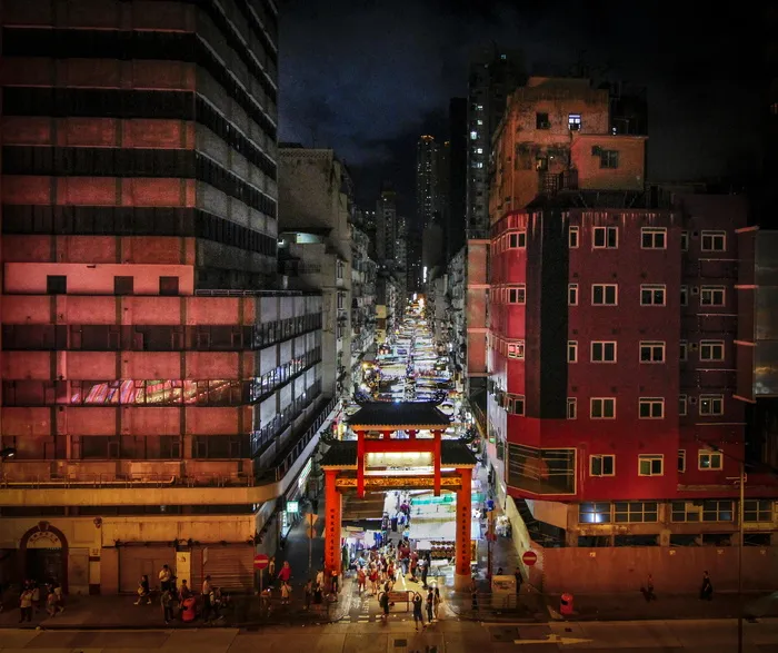 高清唯美城市夜景
