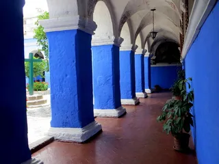 修道院走廊图片