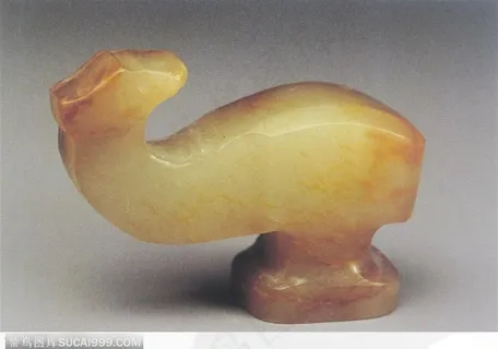 传统工艺品-褐色的玉勾 传统工艺品-褐色的玉勾