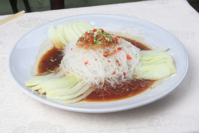 蒜蓉粉丝娃娃菜 (3)