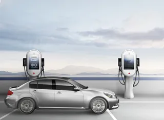 汽车充电桩海报