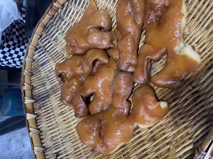 卤菜卤猪头肉菜品图片