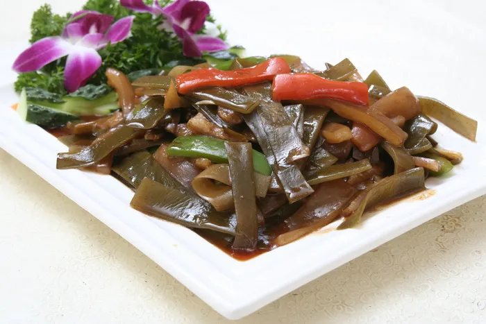 海带根炒肉皮14