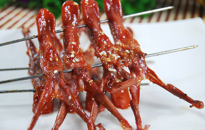 美味烤鸭舌