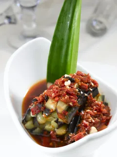 0911LCS-034 风味剁椒茄子 0911LCS-034 风味剁椒茄子