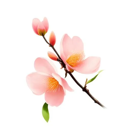 桃花免抠(2048x2048)
